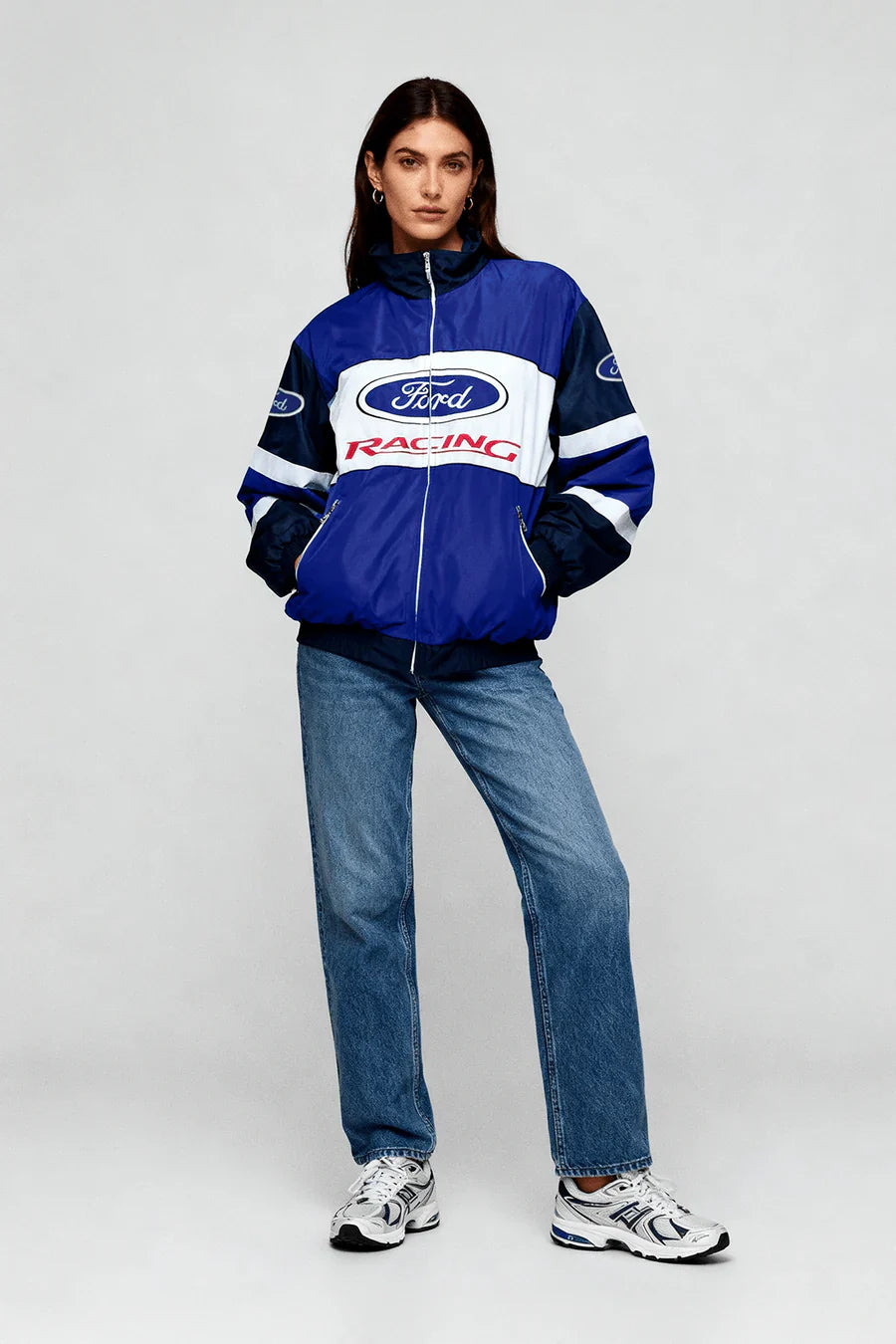 Veste de course Ford Racing Vintage – Unisexe – Rétro