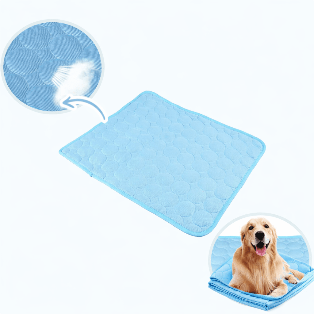 Tapis auto-refroidissant pour animaux de compagnie, confort instantané en été