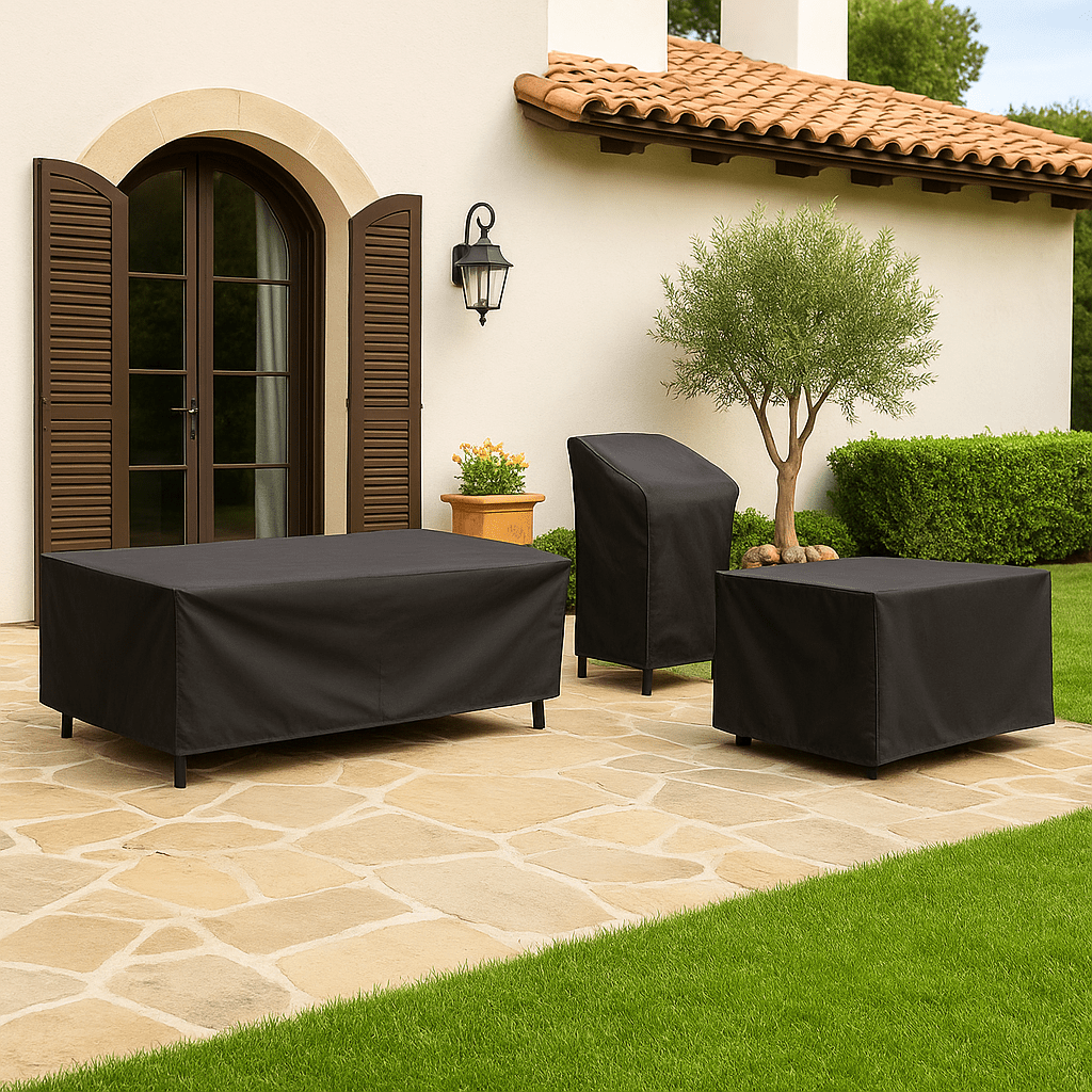 Housse étanche pour mobilier d'extérieur, protection pour toutes les saisons