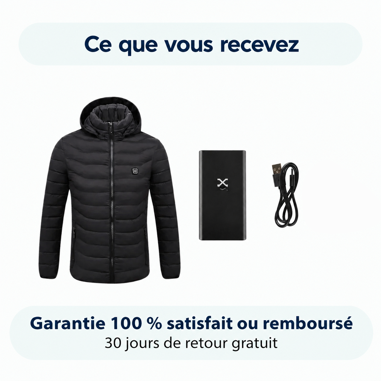 Personne portant la veste Narsago X en extérieur par temps froid, démontrant son utilisation pratique
