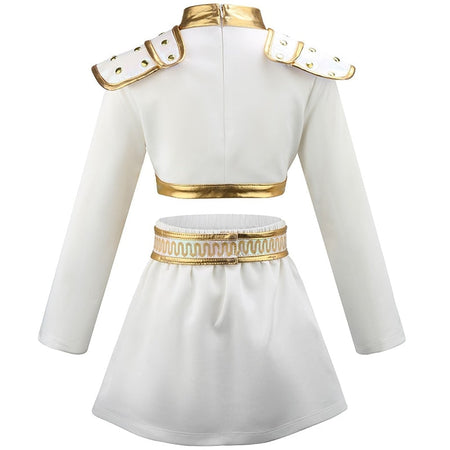 Costume de danse d'Halloween pour filles et ensemble de performance sur scène en deux pièces pour danseuse du ventre