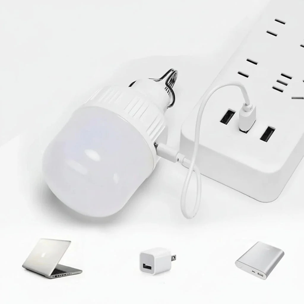 GLOWHUB – Lampe de camping LED USB rechargeable et portable avec 3 modes