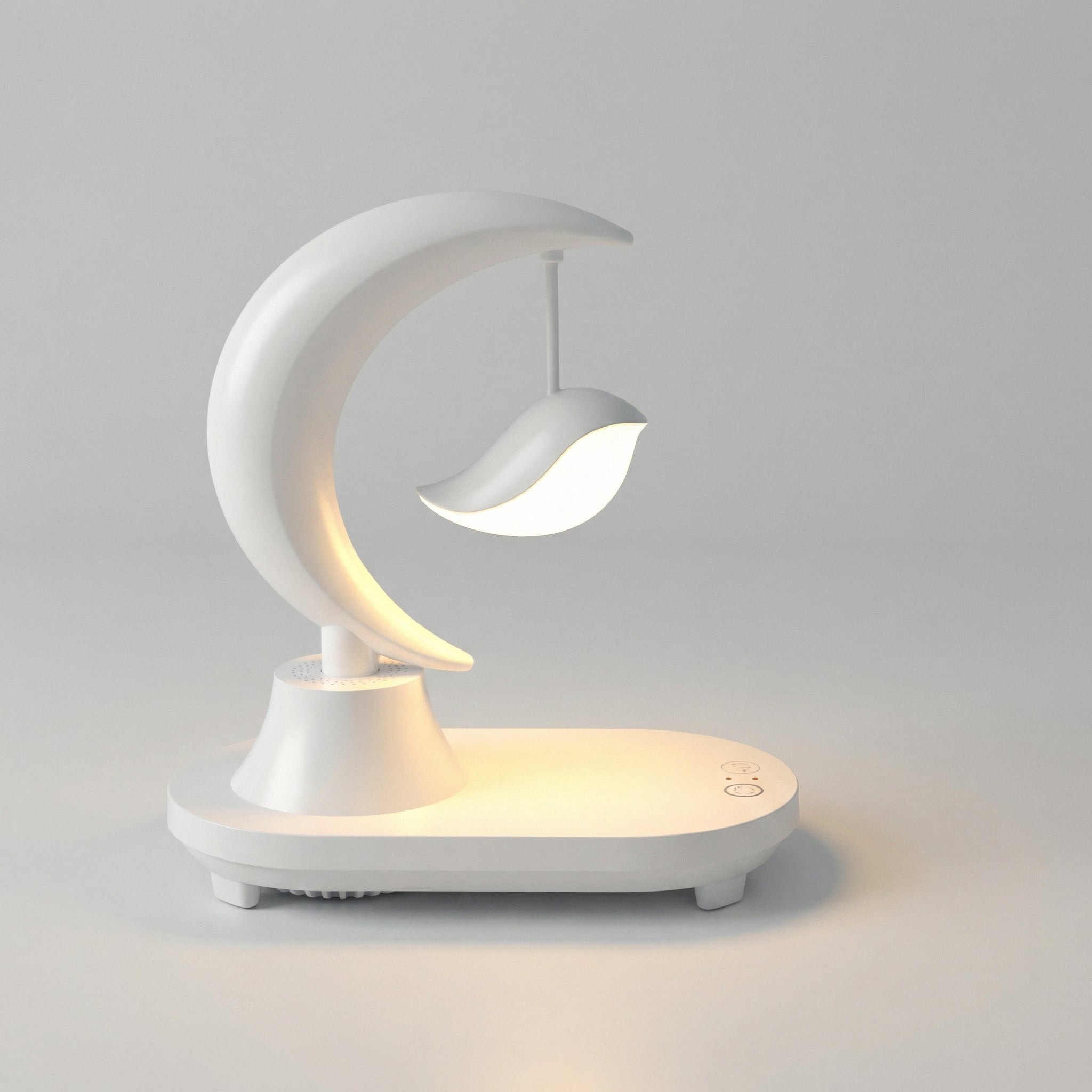 Lampe de chevet rechargeable multifonction avec chargement sans fil