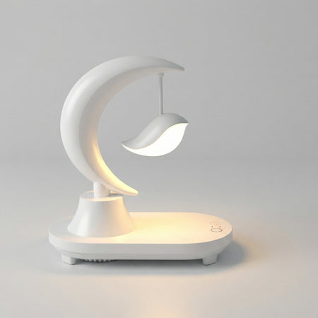Lampe de chevet rechargeable multifonction avec chargement sans fil