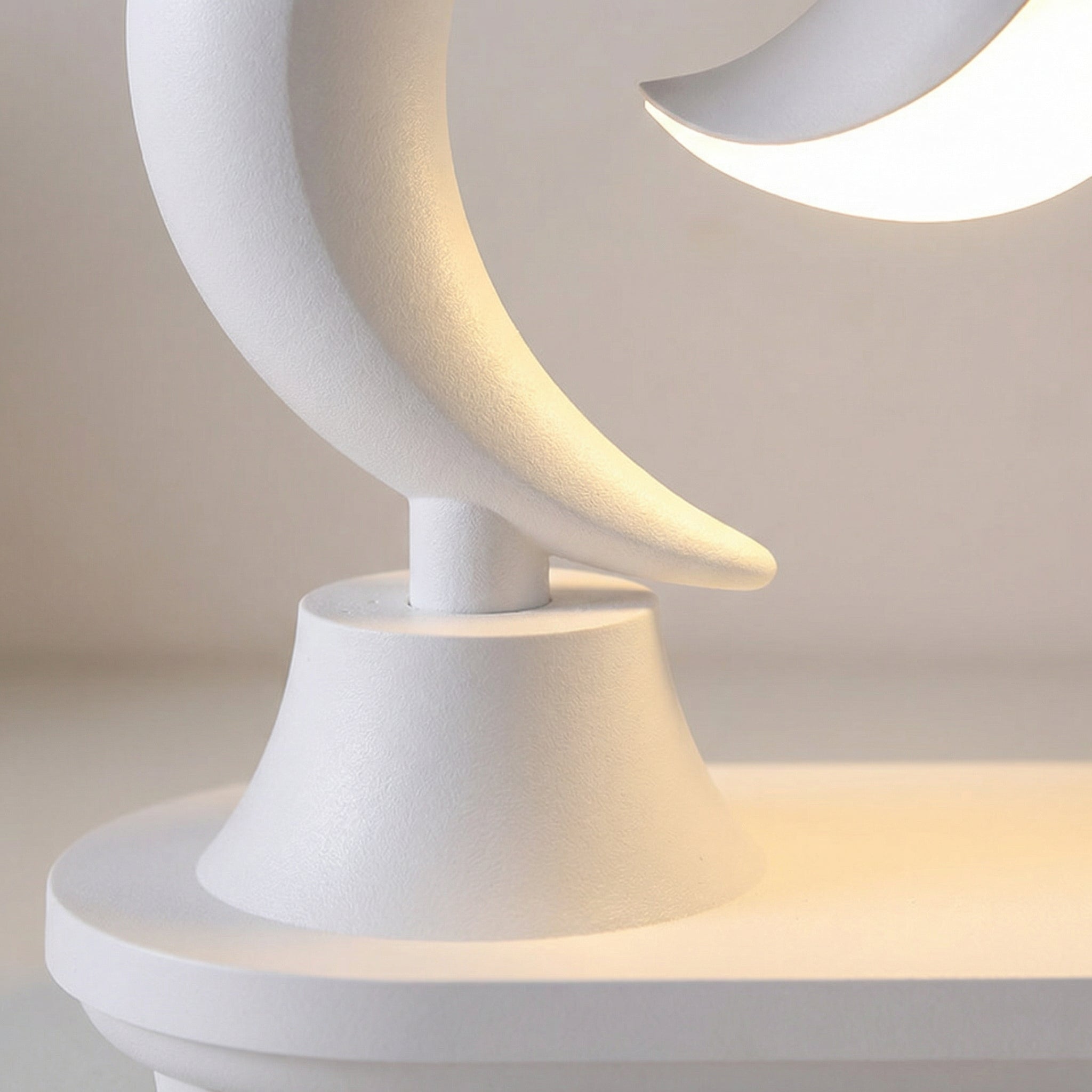 Lampe de chevet rechargeable multifonction avec chargement sans fil