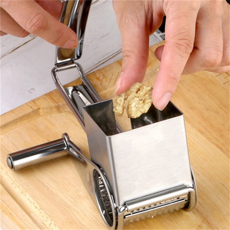 Râpe rotative GRATE MOTION: outil de préparation de cuisine sans effort