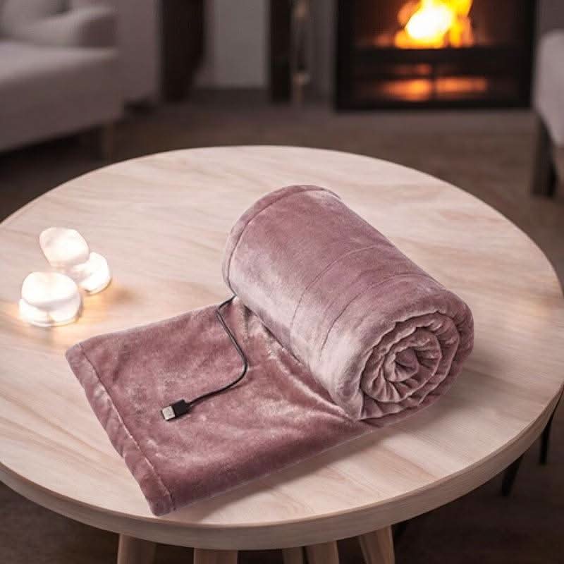 Couverture chauffante électrique USB portable avec 3 réglages