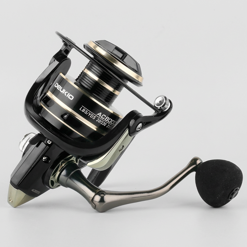Moulinet de pêche à roulette | Compact et facile à utiliser