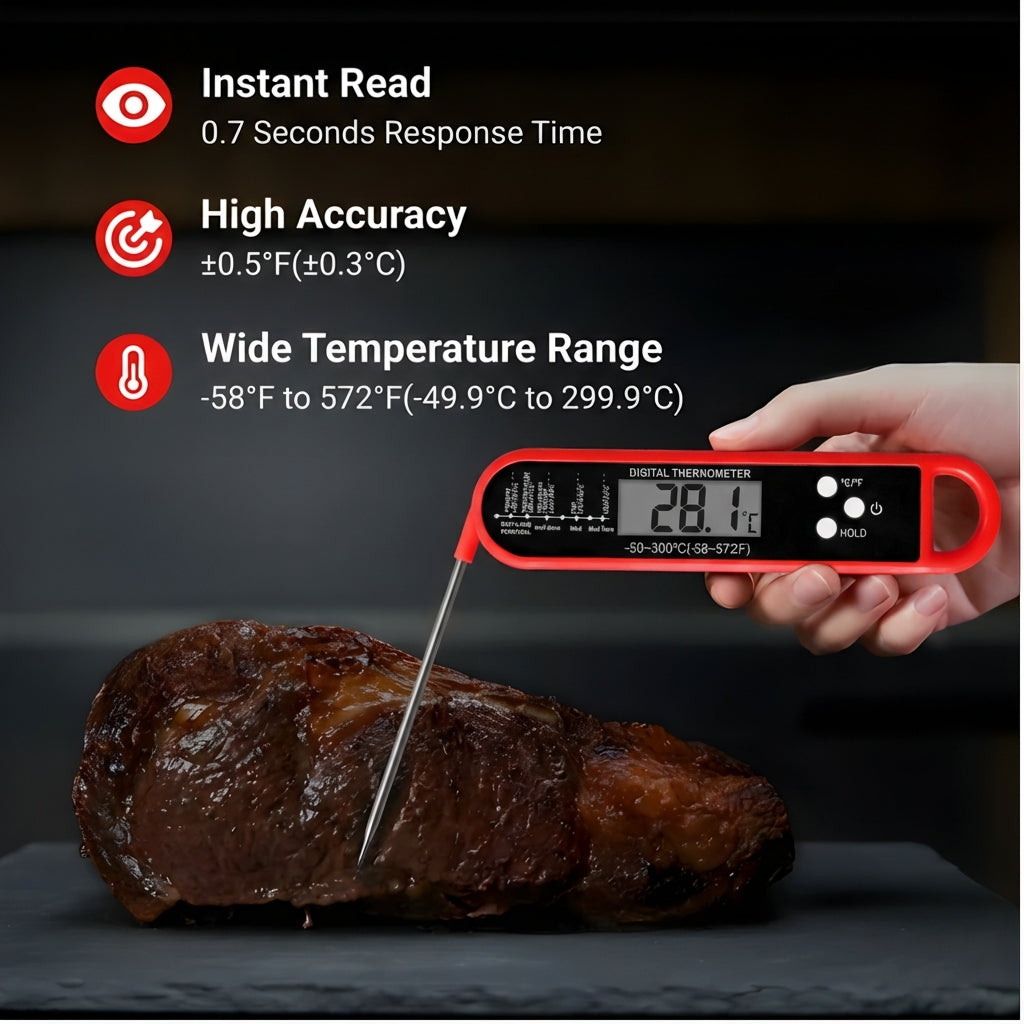 Thermomètre à viande à lecture instantanée