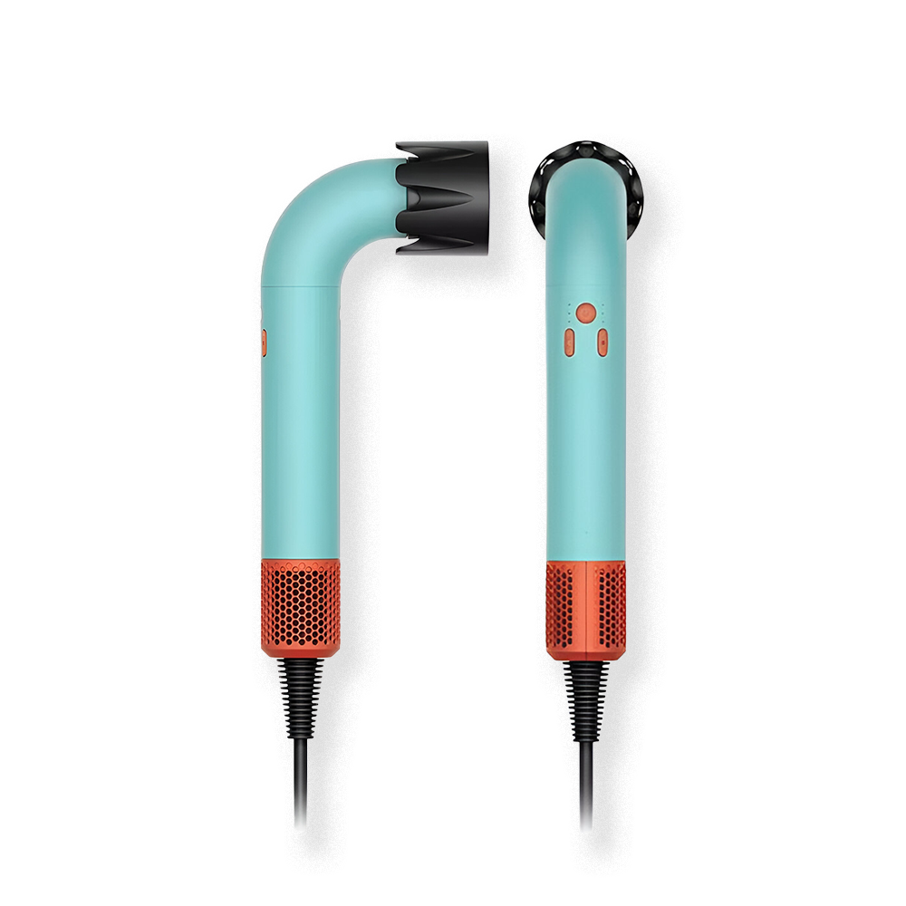 HairSonic Slim – Sèche-cheveux professionnel léger avec accessoires de précision