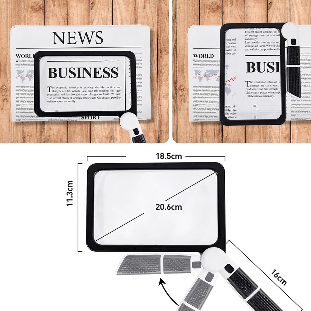 ILLUMAG – Loupe LED pour une vision claire et sans fatigue