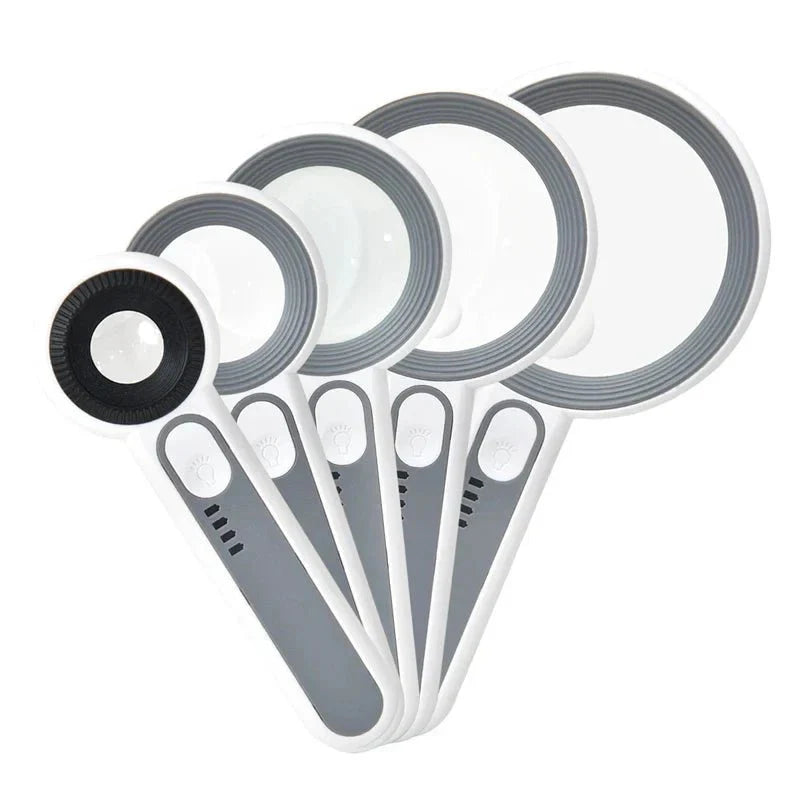Loupe LED rechargeable 12x