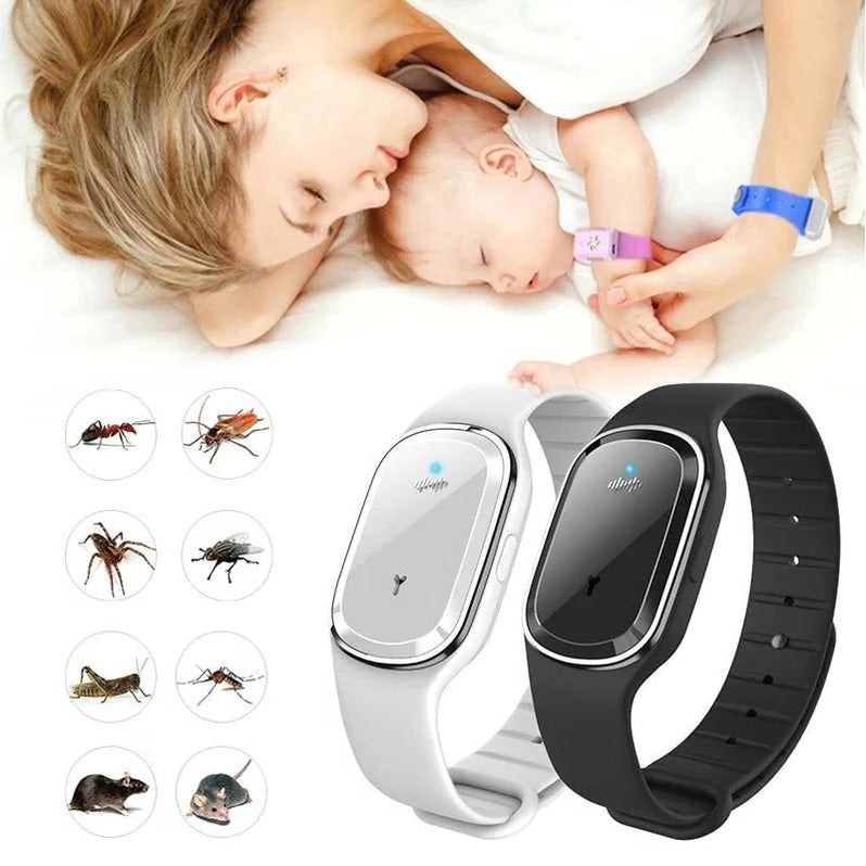 Bracelet répulsif anti-moustiques | Protection portable pour l'extérieur