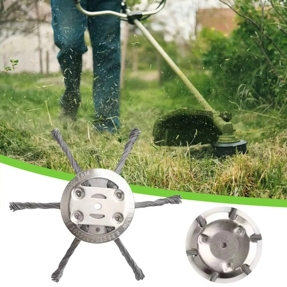 Brosse métallique pour nettoyage extérieur