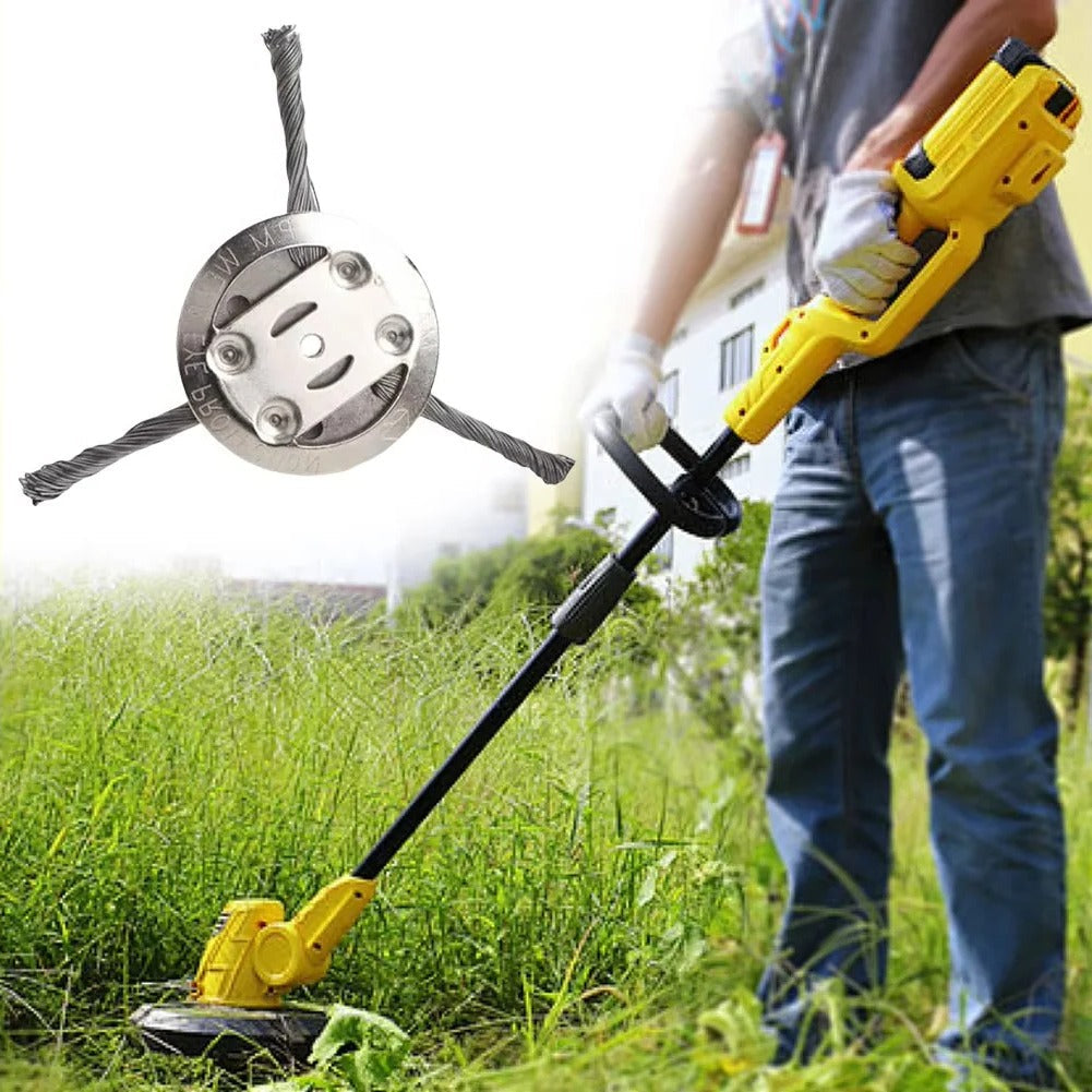 Tête de coupe robuste pour entretenir le jardin