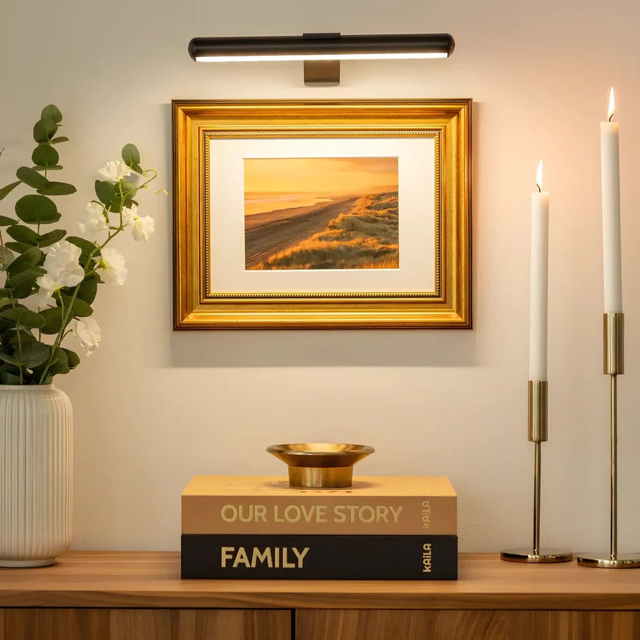 Applique murale LED rechargeable sans fil pour l'art et la décoration