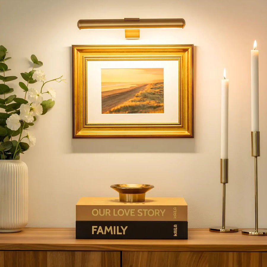 Applique murale LED rechargeable sans fil pour l'art et la décoration