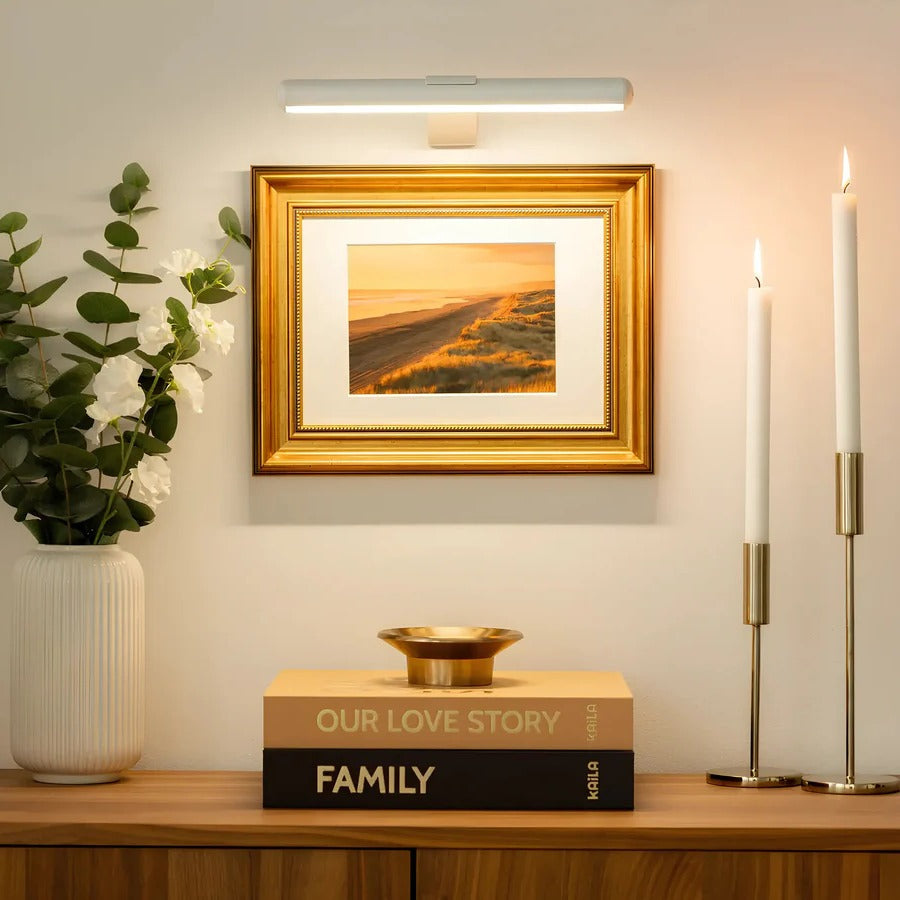 Applique murale LED rechargeable sans fil pour l'art et la décoration