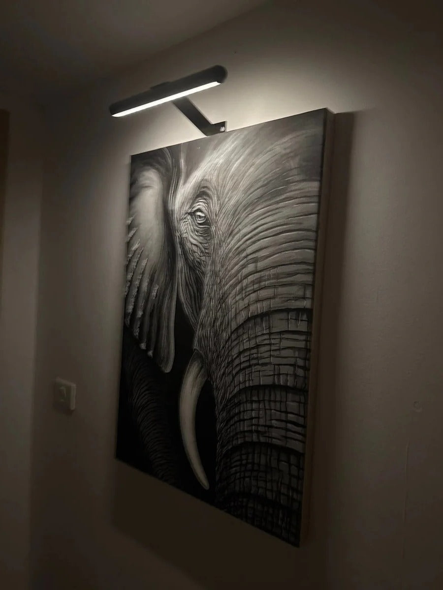 Applique murale LED rechargeable sans fil pour l'art et la décoration