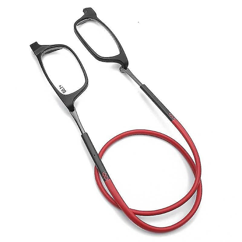 Lunettes suspendues autour du cou