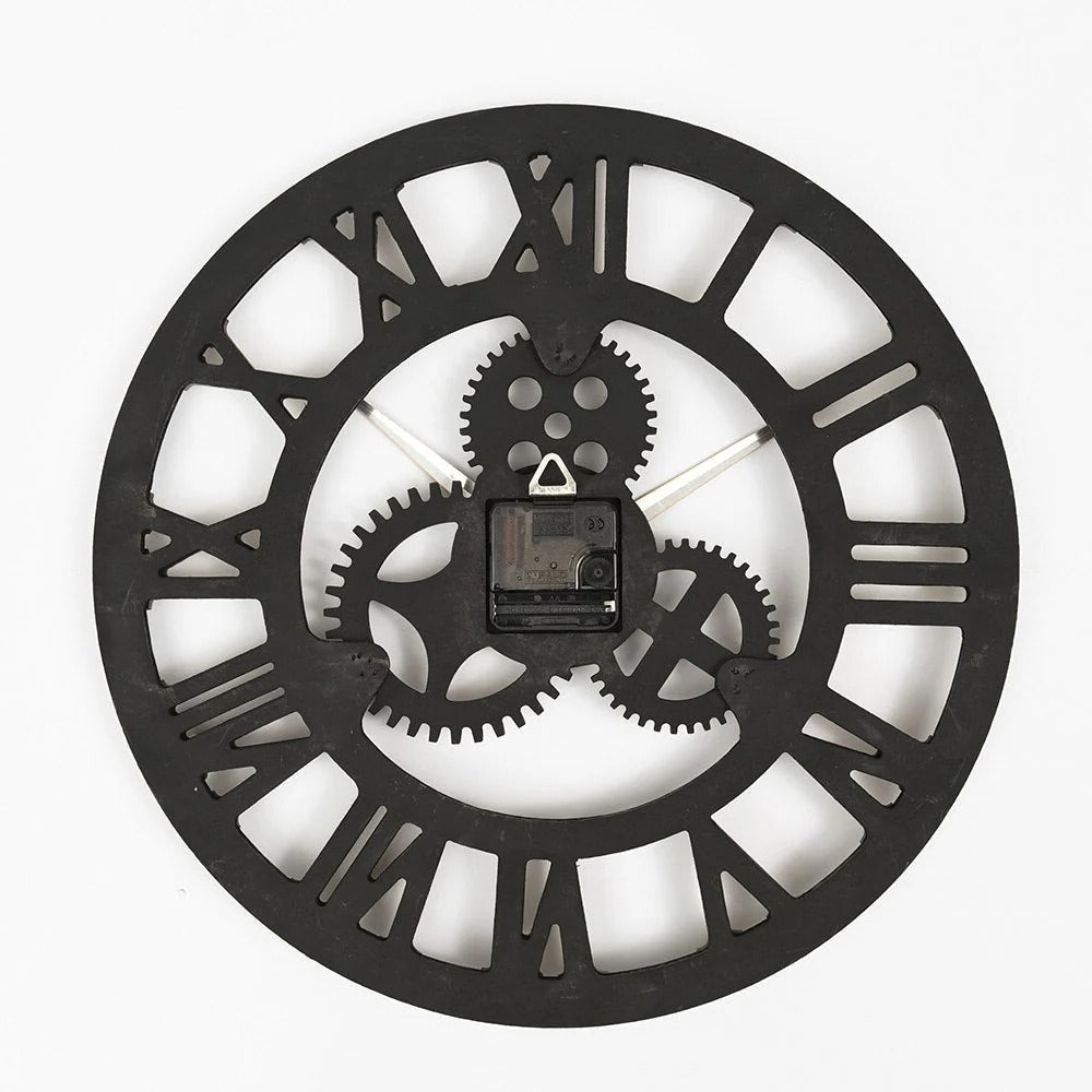 Horloge murale industrielle