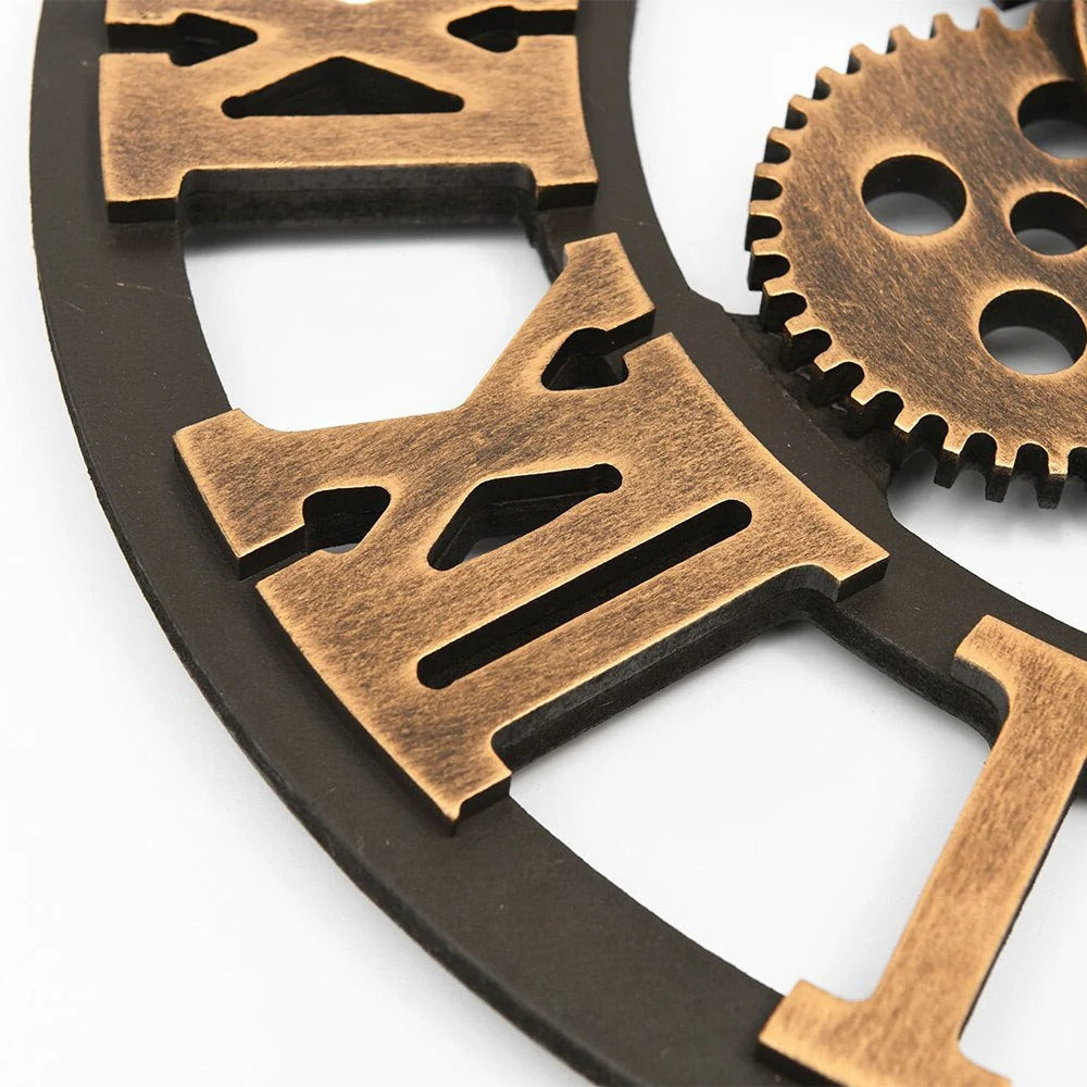 Horloge murale industrielle