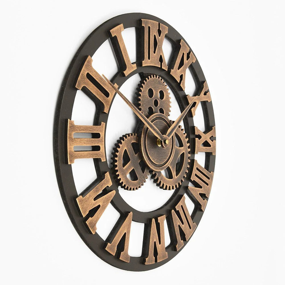Horloge murale industrielle