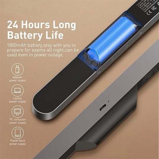 Lampe de bureau rechargeable magnétique