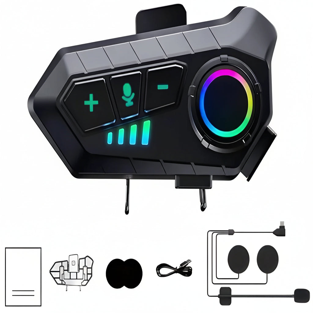 Casque Bluetooth sans fil pour casques de moto avec protection IPX6