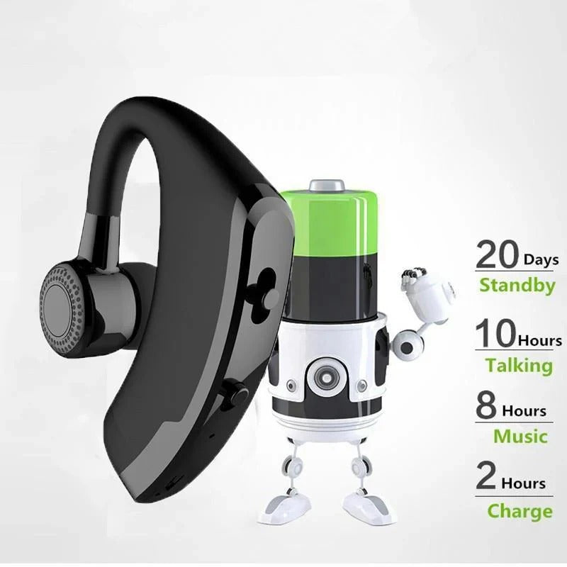 Casque Bluetooth sans fil avec commande vocale et double connexion