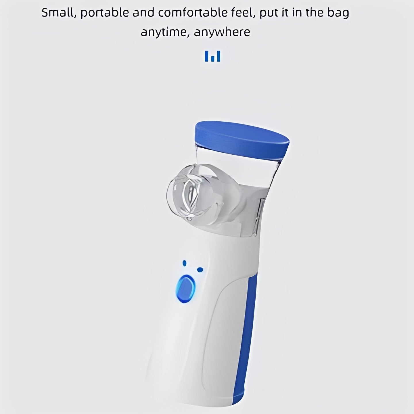 Nébuliseur USB Portable pour Maison et Voyage avec Masques Doubles