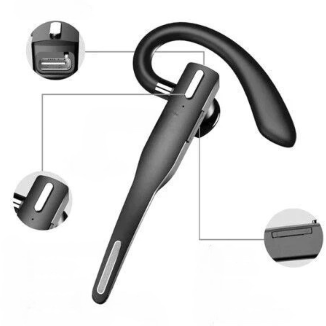 Casque Bluetooth avec microphone antibruit