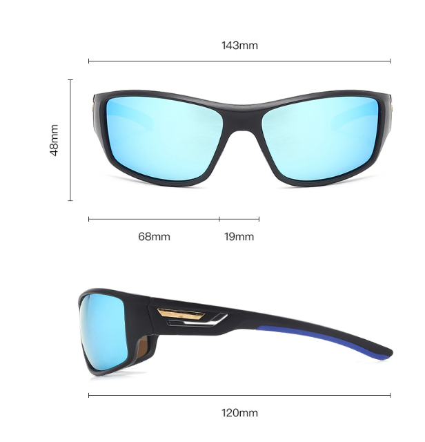 Lunettes de soleil militaires polarisées avec protection UV