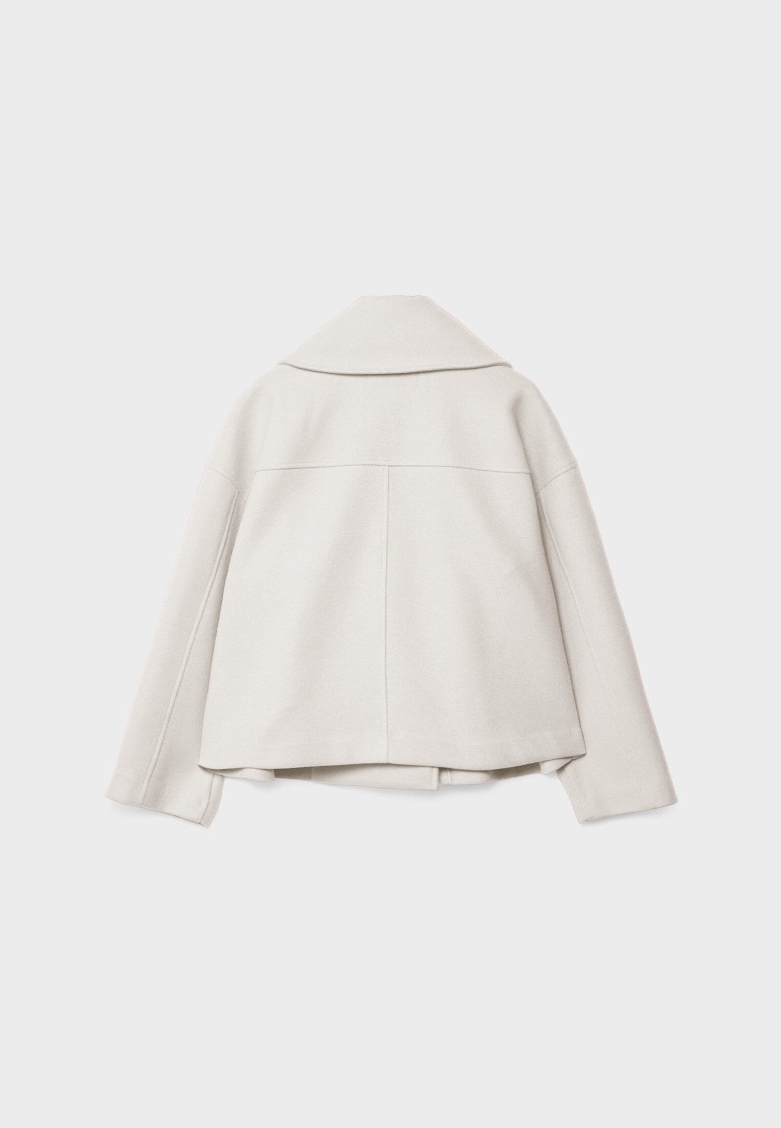 Veste courte à double boutonnage pour femme avec une coupe élégante pour l'automne-hiver