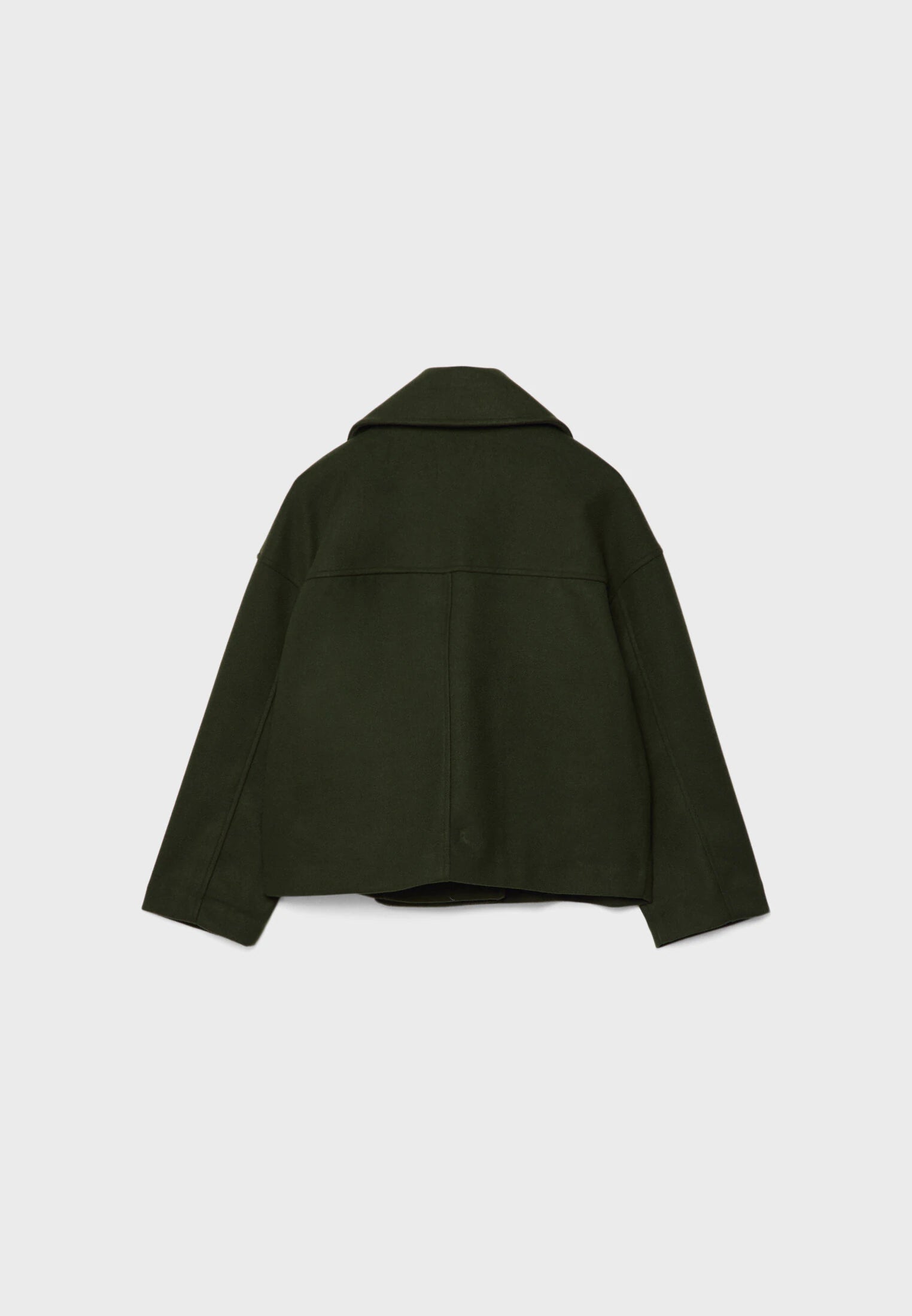 Veste courte à double boutonnage pour femme avec une coupe élégante pour l'automne-hiver