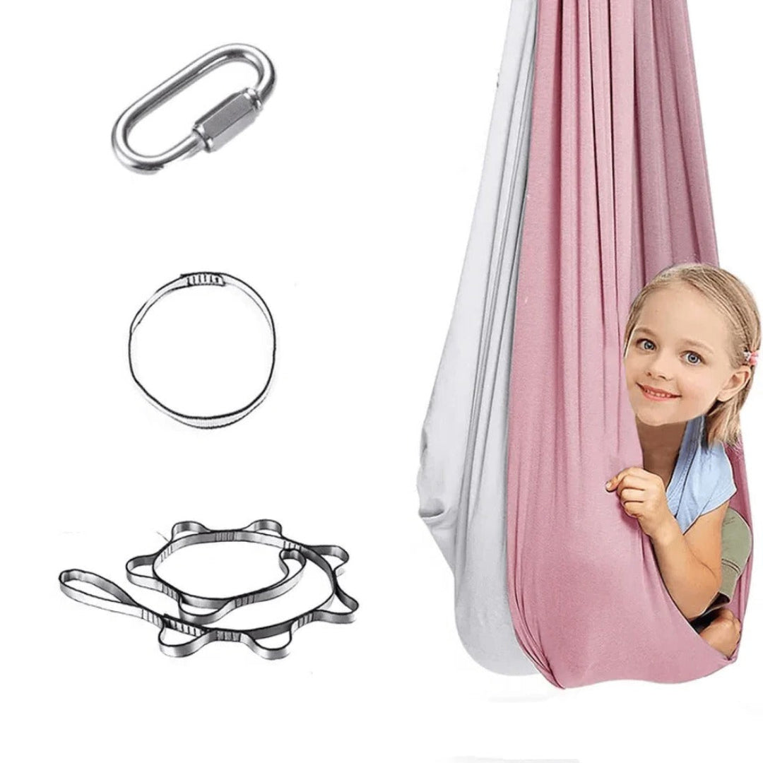 CalmSwing | Balançoire Sensorielle Thérapeutique pour l’Autisme – Usage Intérieur & Extérieur