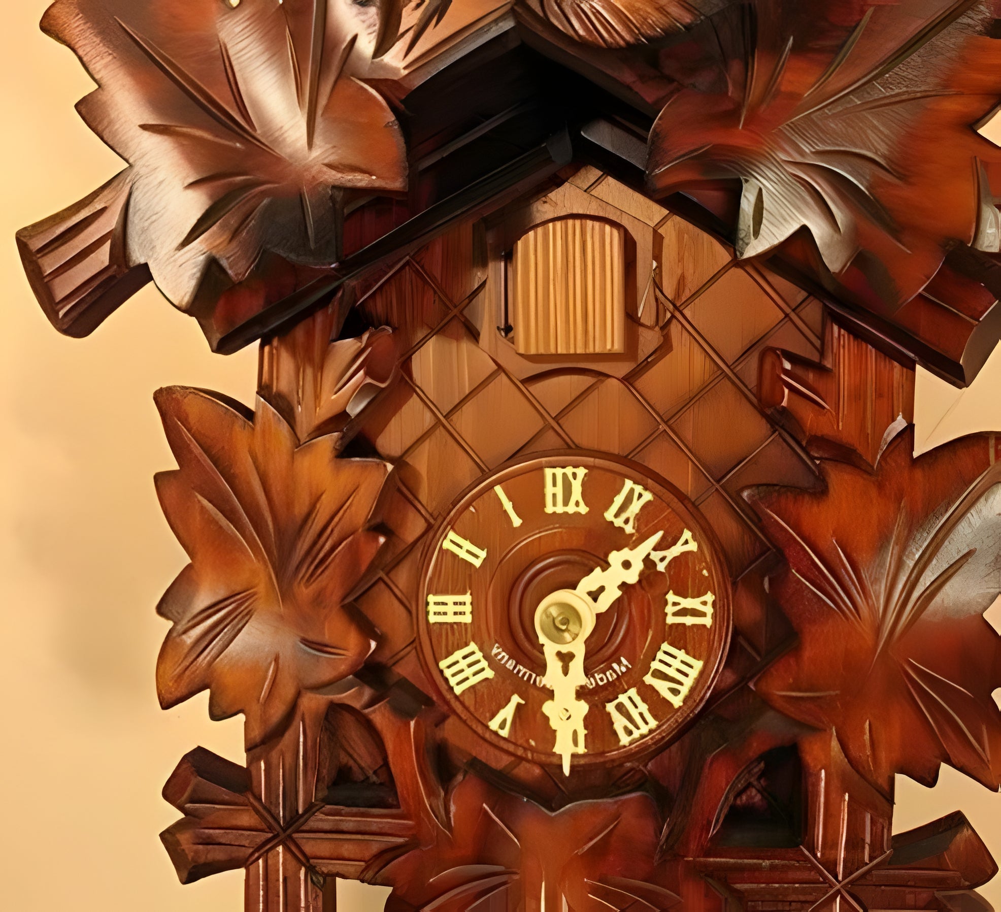Horloge murale coucou rétro