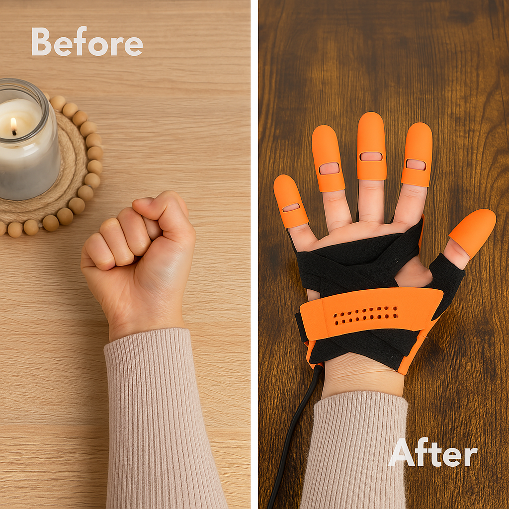 Capacité de batterie et temps de charge des gants