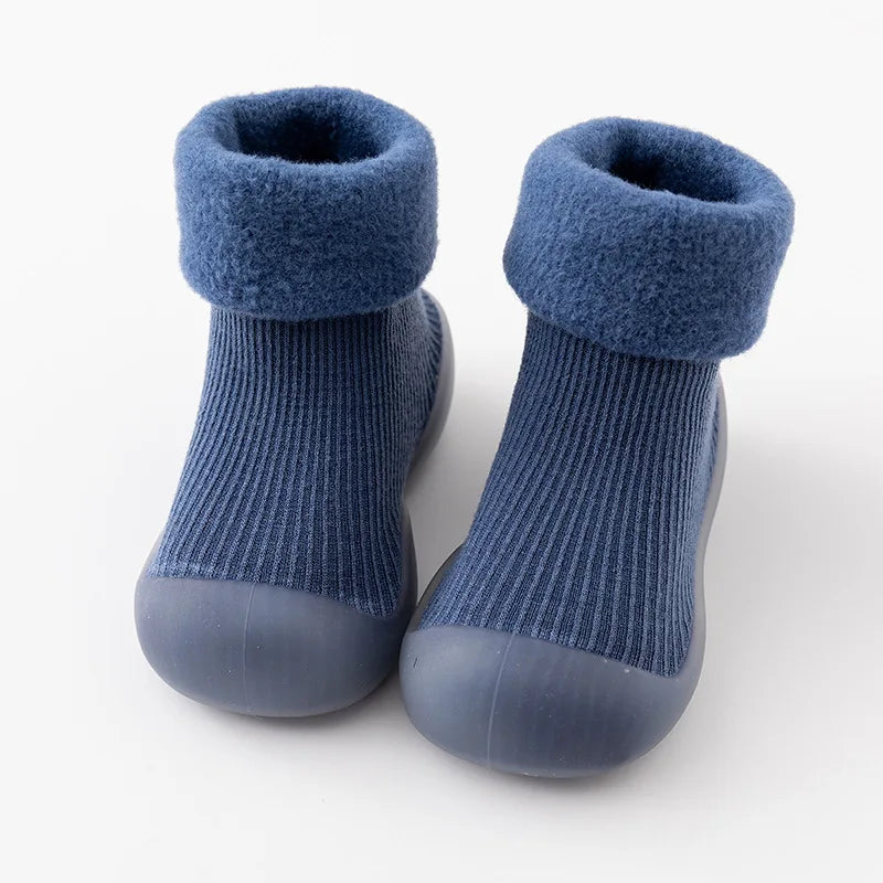Chaleur et Sécurité – Chaussettes-Chaussures Antidérapantes pour Bébé
