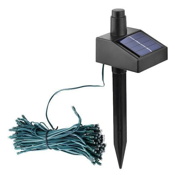 Guirlande lumineuse de 17 mètres composée de 100 guirlandes lumineuses à énergie solaire