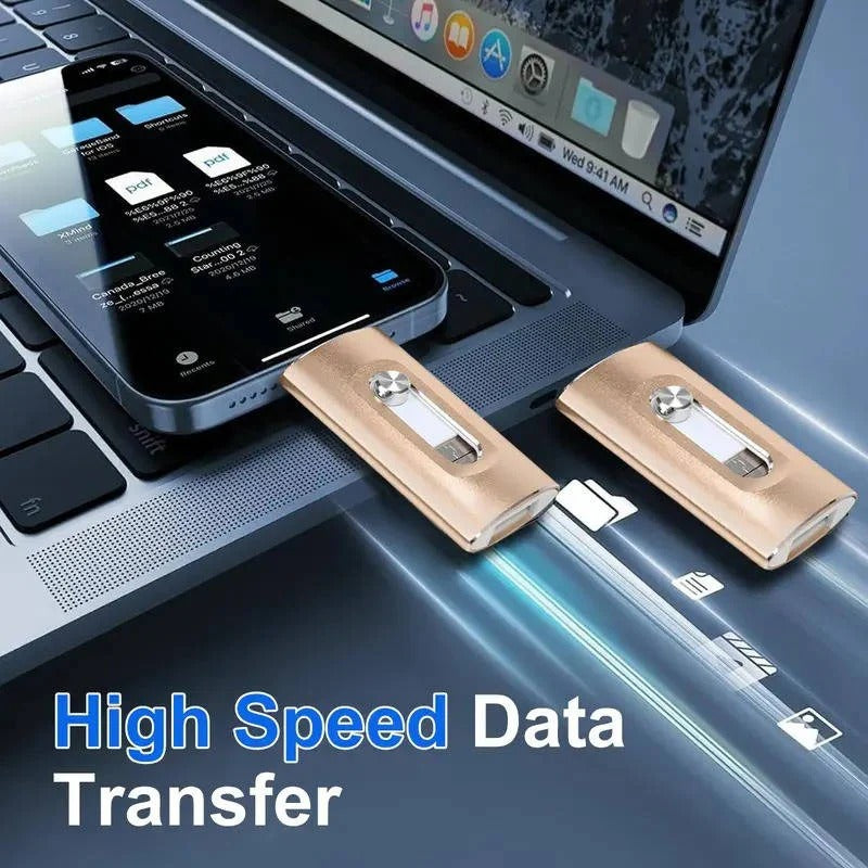 Clé USB pour la sauvegarde des photos du téléphone avec prise en charge multi-appareils