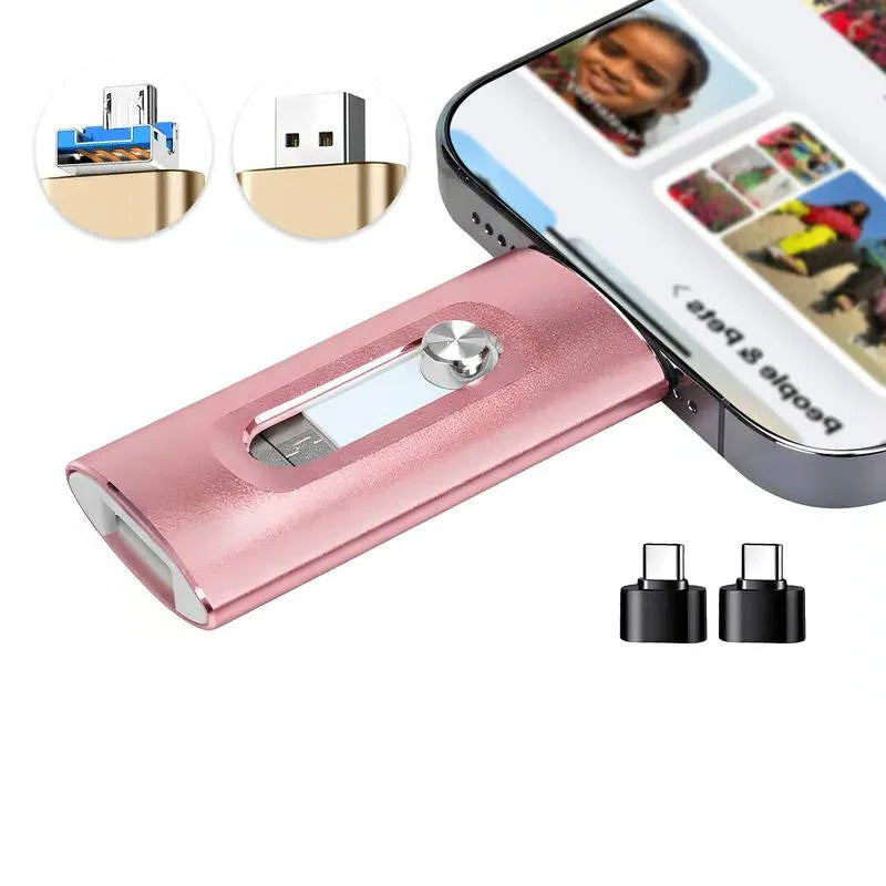 Clé USB pour la sauvegarde des photos du téléphone avec prise en charge multi-appareils