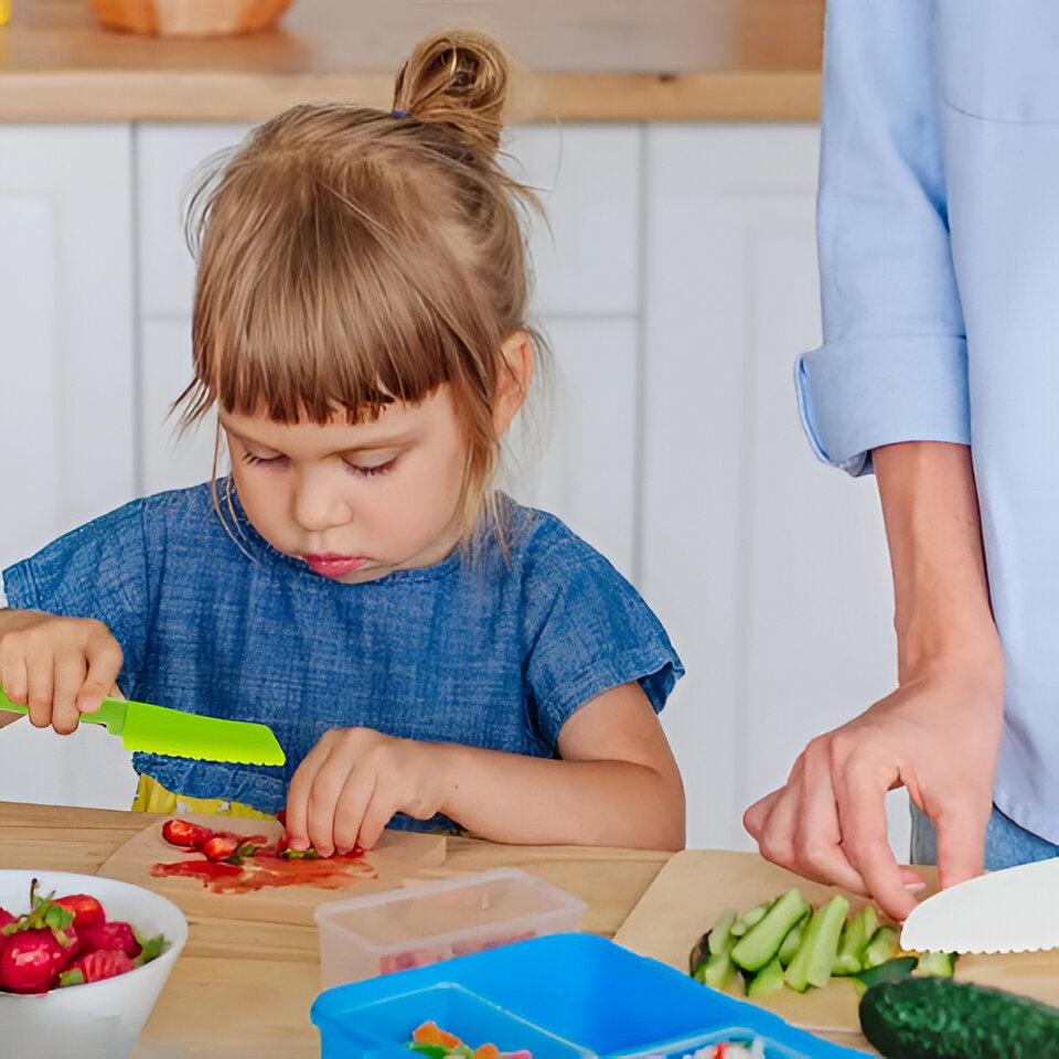 Ensemble de cuisine pour enfants – Kit d'outils de cuisine pour débutants de 13 pièces