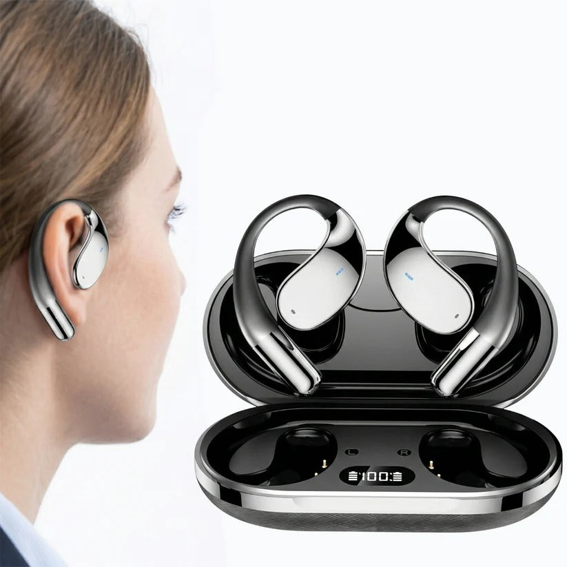 Écouteurs sans fil pour traduction avec audio Hi-Fi et 144 langues