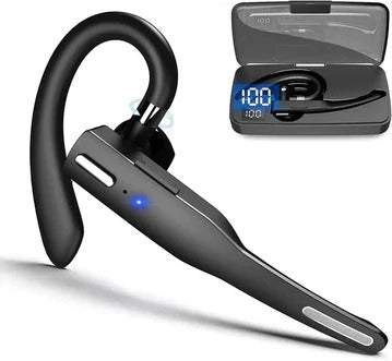 Casque sans fil Bluetooth 5.1 avec double microphone pour des conversations claires