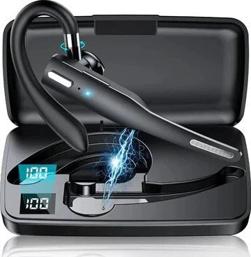 Casque sans fil Bluetooth 5.1 avec double microphone pour des conversations claires