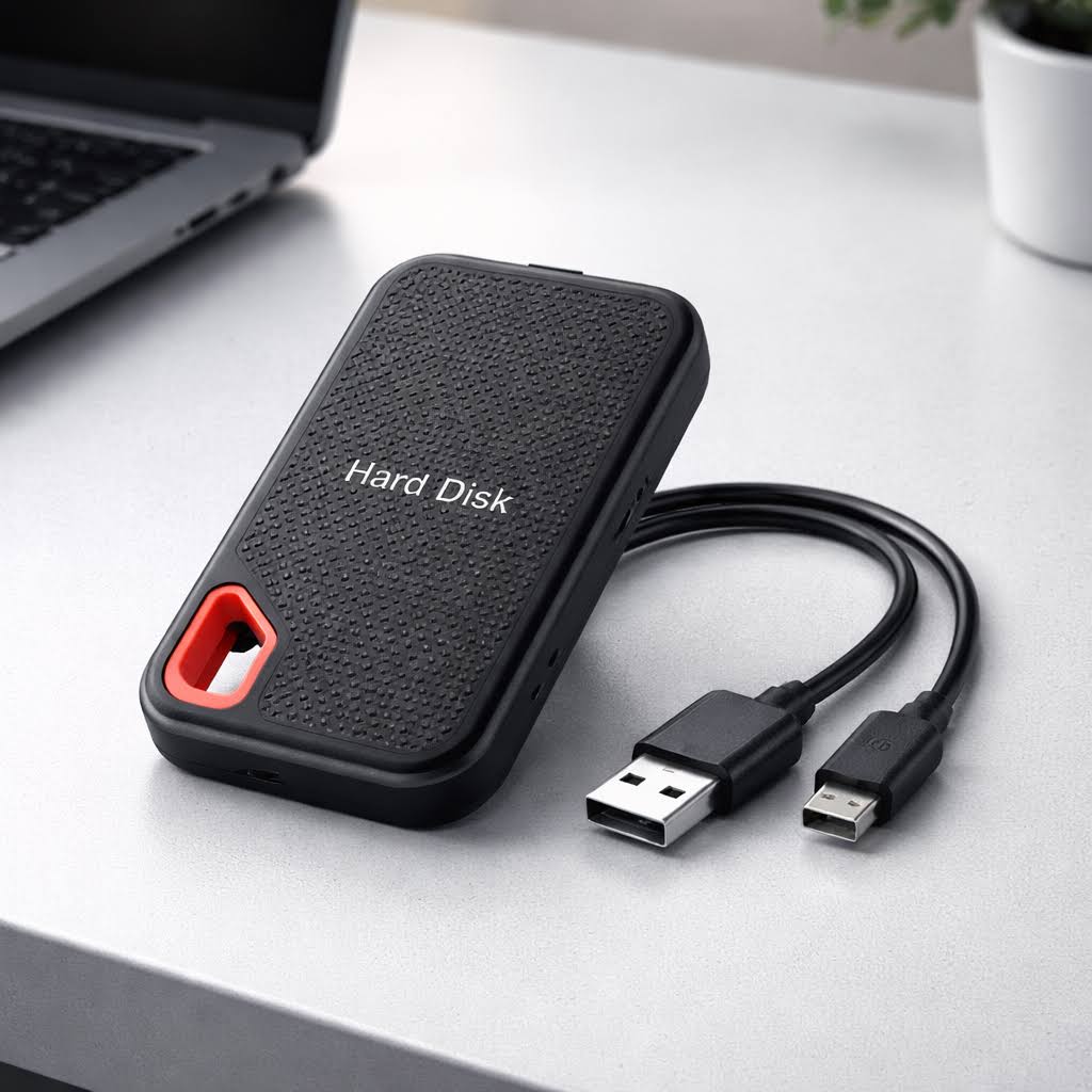 Disque dur externe compact et léger