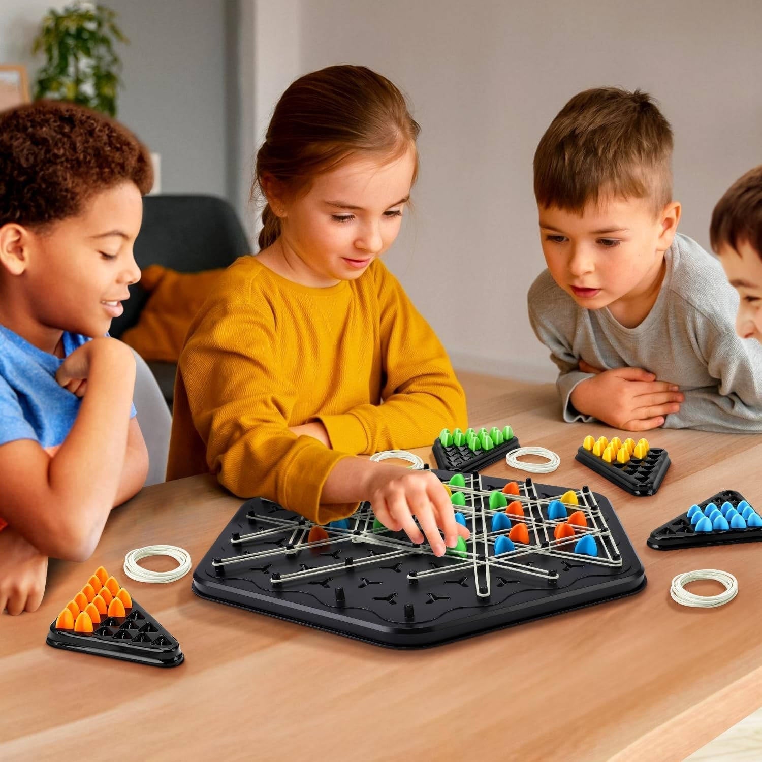 Jeu de société stratégique, jeu de puzzle éducatif pour les enfants et la famille