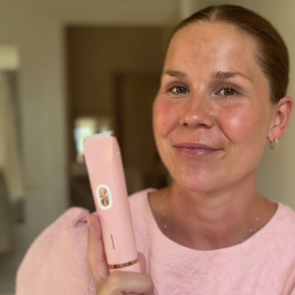 Rasoir électrique pour femmes, étanche, pour peau sensible et pour la ligne du bikini