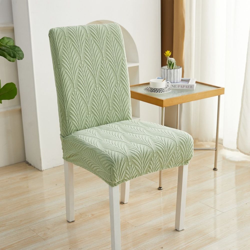 Housse de chaise élastique en jacquard Jacquessa